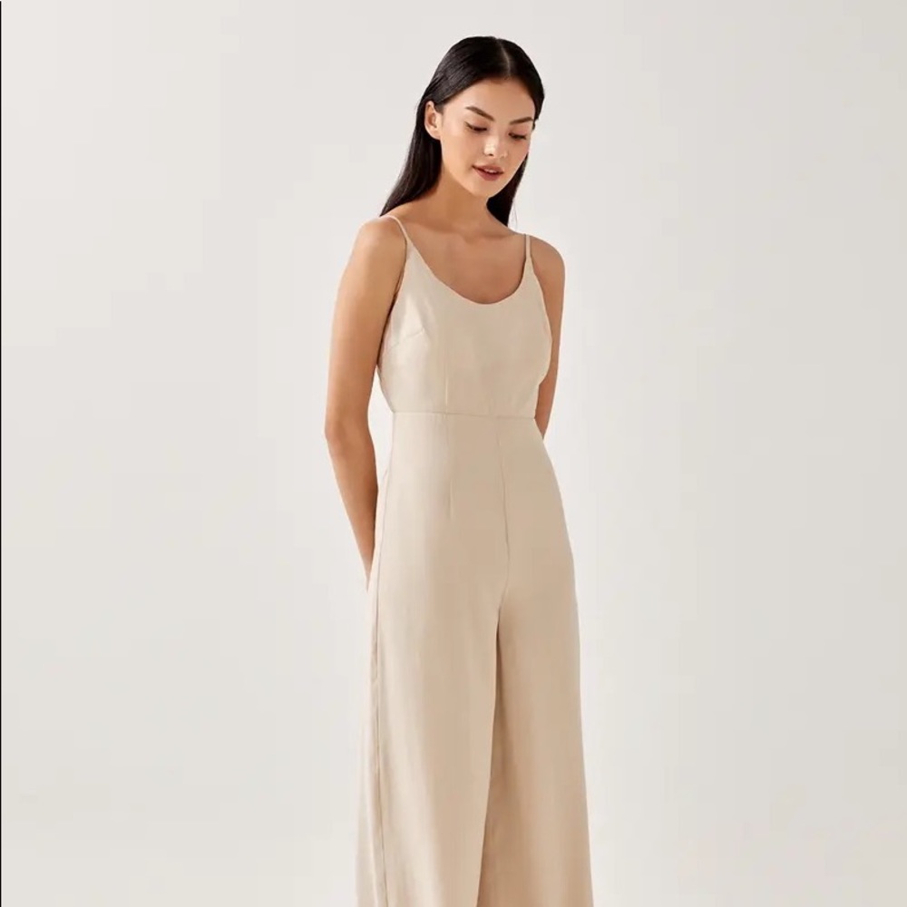 Love Bonito Adriena Padded Strappy Back Jumpsuit (size M, brand new)